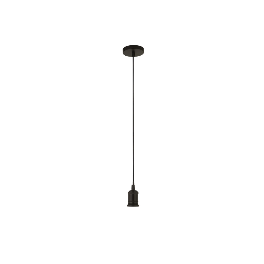 Searchlight - Lampada a sospensione con cavo 1xE27/60W/230V, nera