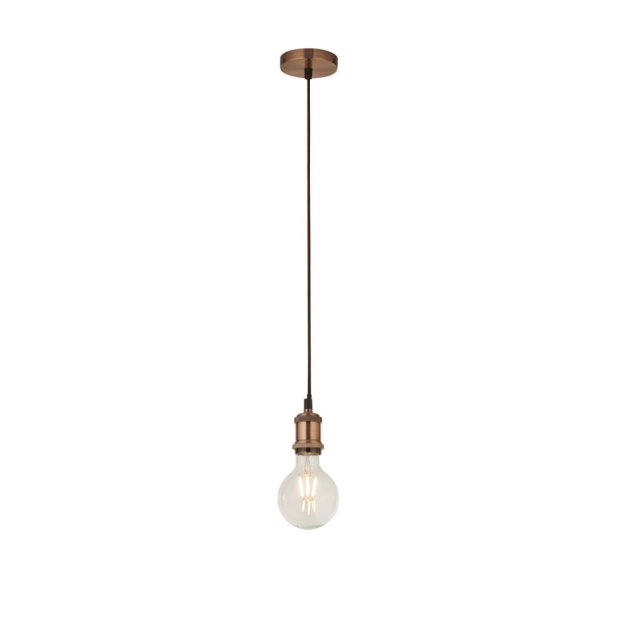 Searchlight - Lampadario a sospensione con cavo di sospensione SOSPENSIONE 1xE27/60W/230V Finitura rame