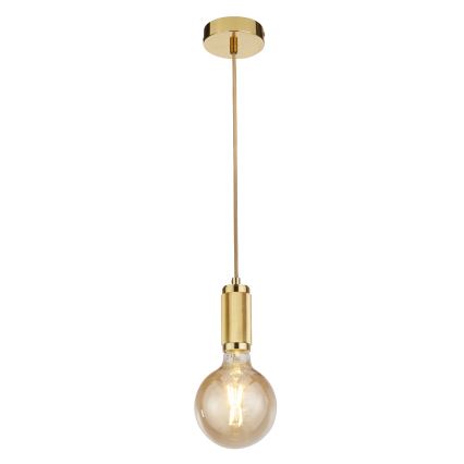 Searchlight - Lampada a sospensione con cavo SUSPENSION 1xE27/60W/230V oro
