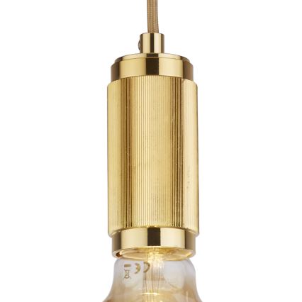 Searchlight - Lampada a sospensione con cavo SUSPENSION 1xE27/60W/230V oro