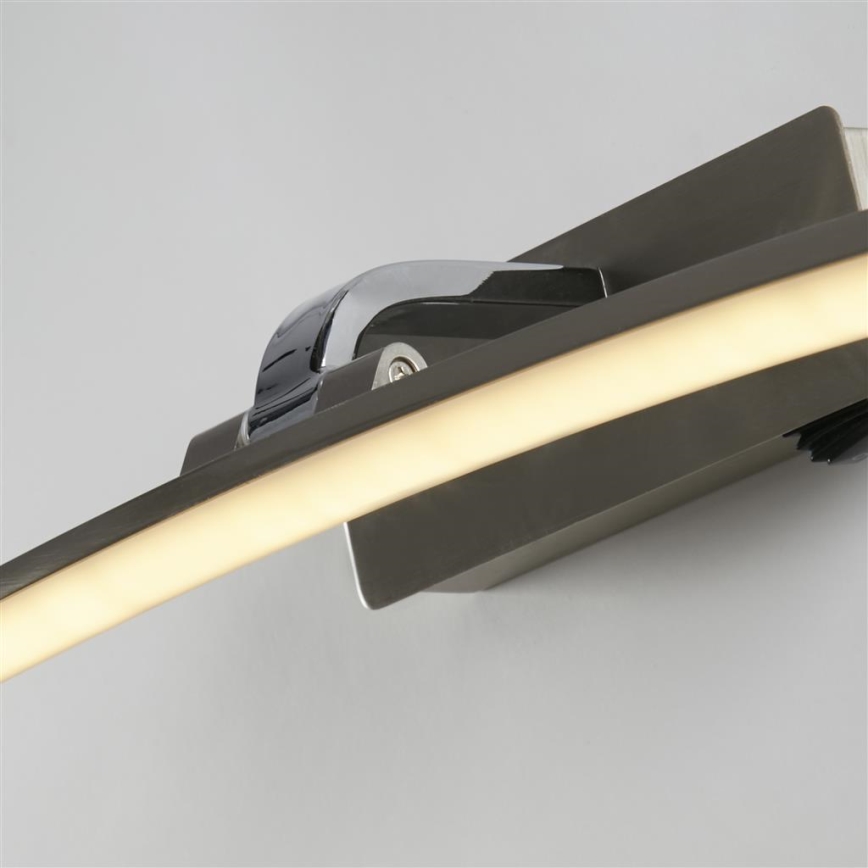 Searchlight - Lampada da quadro a LED SANTORINI LED/10,88W/230V argento