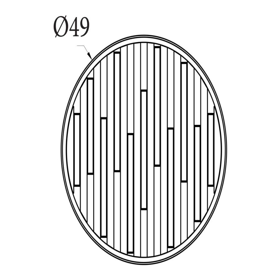 Searchlight - Plafoniera LED dimmerabile EQUALISE LED/33W/230V