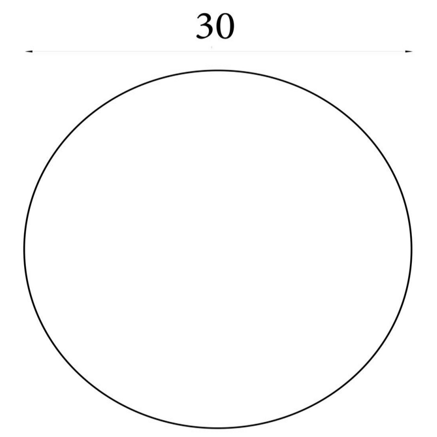 Searchlight - Plafoniera LED CLOUDS, 16W/230V, 2700/3200/4000K, Ø 30 cm, bianca