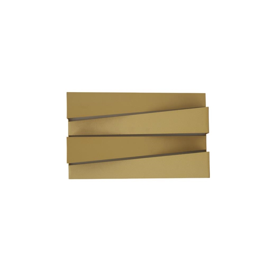 Searchlight - Lampada da parete LED SECTION LED/18W/230V dorata