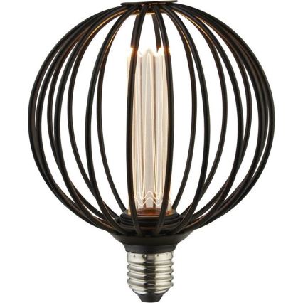 Searchlight - Lampadario a sospensione con cavo SWEDEN 5xE27/60W/230V marrone/fumé