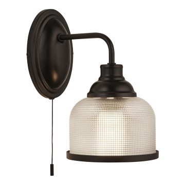 Searchlight - Applique BISTRO 1xE27/60W/230V nero