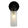 Searchlight - Applique da bagno IMPERIAL 1xG9/7W/230V IP44 nera