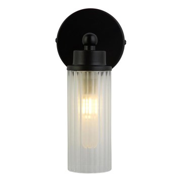 Searchlight - Applique da bagno IMPERIAL 1xG9/7W/230V IP44 nera
