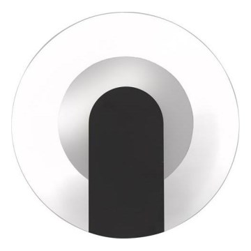 Searchlight - Applique da parete LED TARGET LED/7W/230V nero