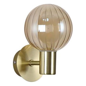 Searchlight - Applique da parete LUMINSPHERE 1xG9/7W/230V ottone