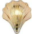 Searchlight - Applique da parete SHELL 1xG9/7W/230V fumé