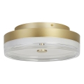 Searchlight - CYPRUS Lampada da soffitto a LED, 29 W, 230 V, Ø 40 cm, oro
