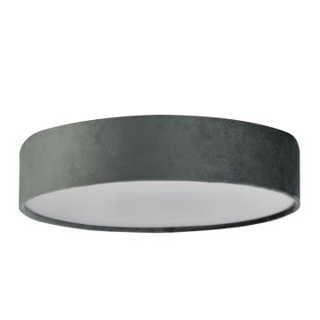 Searchlight - DRUM plafoniera 3xE27/60W/230V grigio