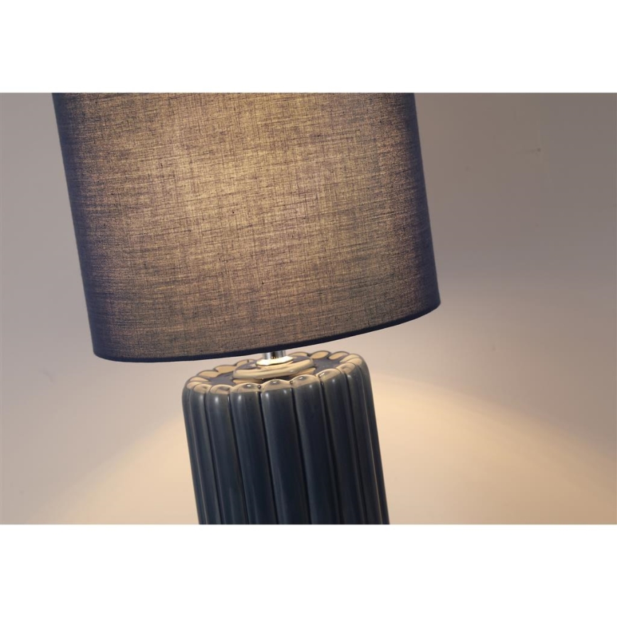 Searchlight - GROOVE lampada da tavolo 1xE14/60W/230V blu