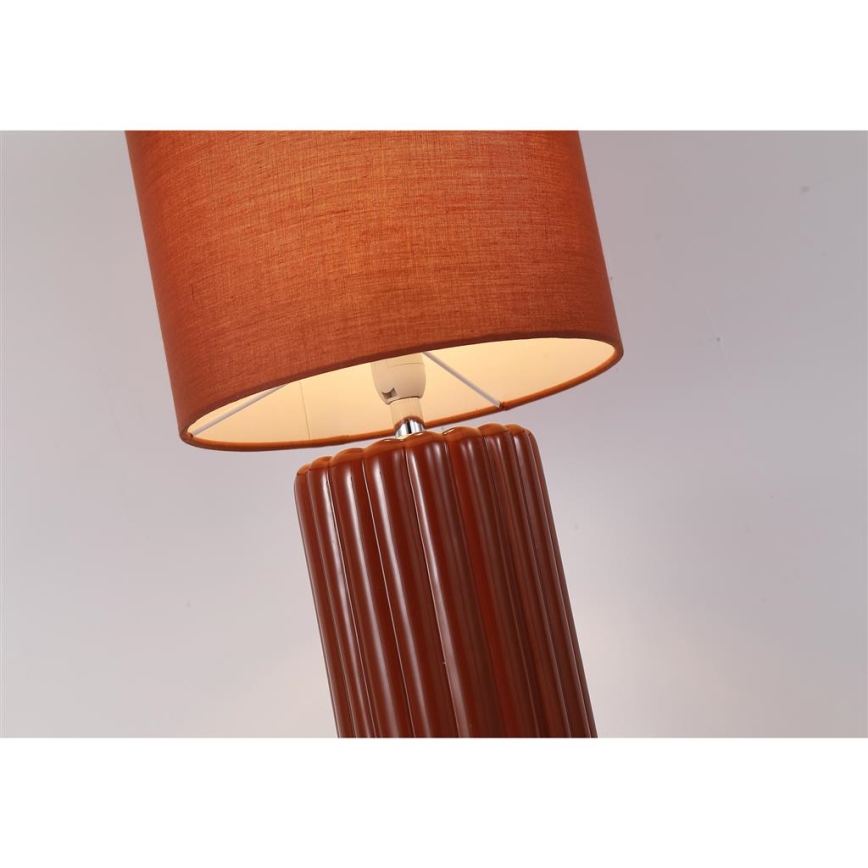 Searchlight - Lampada da tavolo GROOVE 1xE14/60W/230V bordeaux