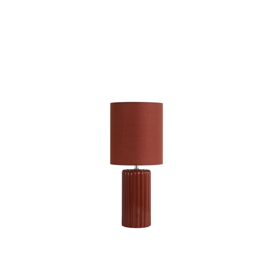 Searchlight - Lampada da tavolo GROOVE 1xE14/60W/230V bordeaux