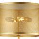Searchlight - Lampada da terra FISHNET 2xE27/60W/230V oro