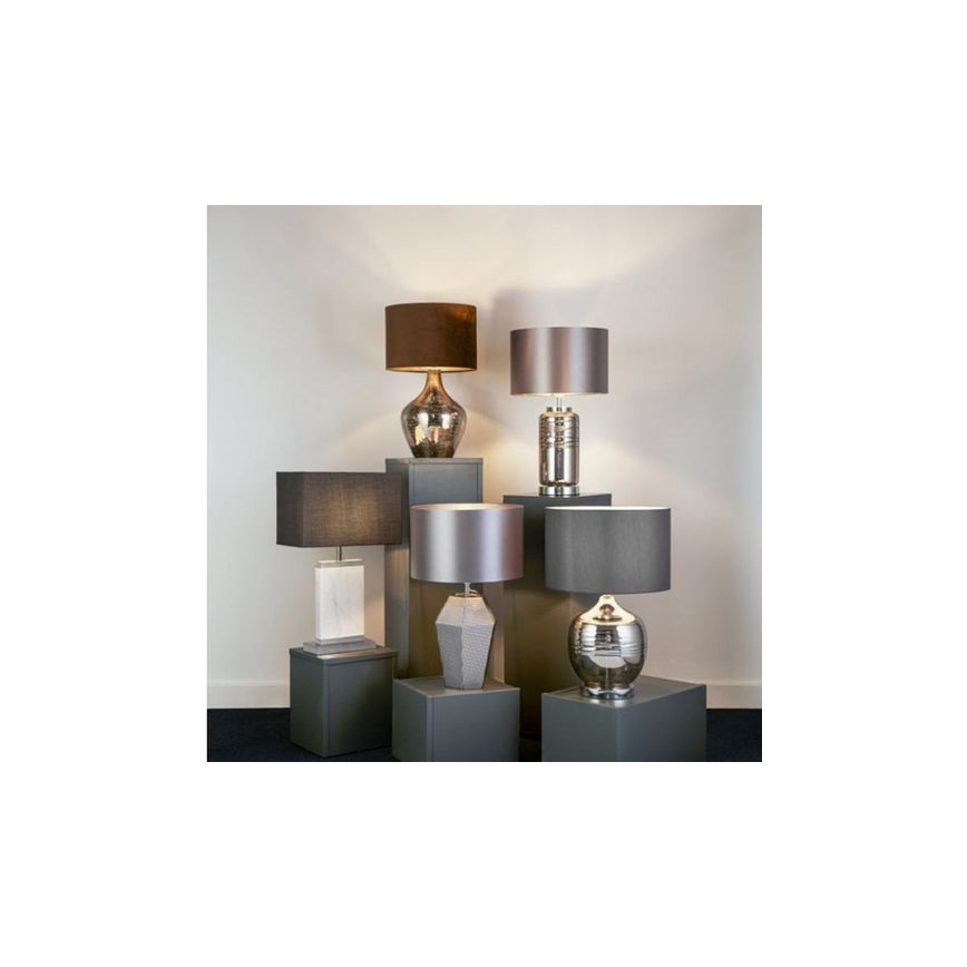 Searchlight - Lampada da tavolo DISCO 1xE27/60W/230V