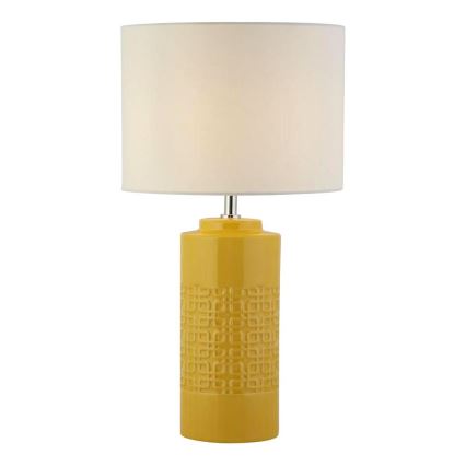 Searchlight - Lampada da tavolo CHARLESTON 1xE27/10W/230V ceramiche