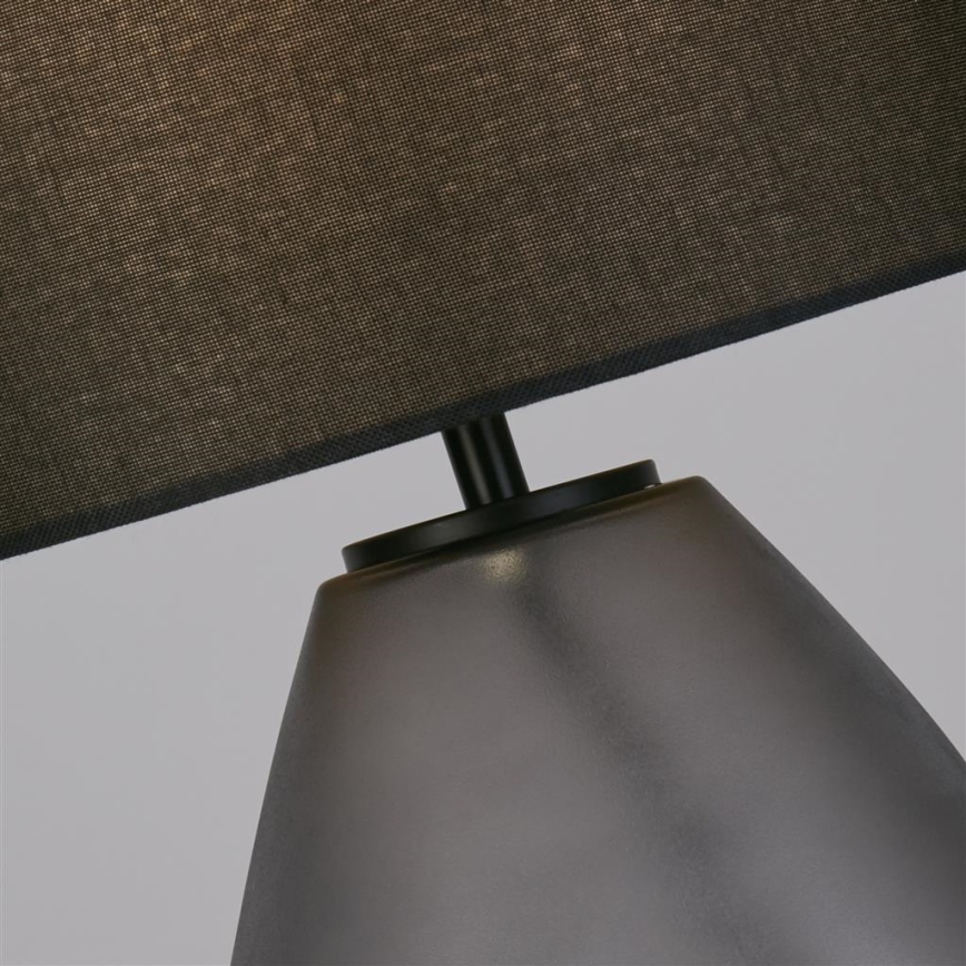 Searchlight - Lampada da tavolo DEVON 1x E27/60W/230V, nera