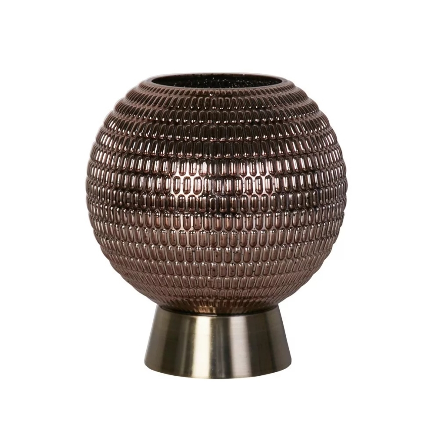 Searchlight - Lampada da tavolo LED MILA LED/0,6W/3xAAA marrone