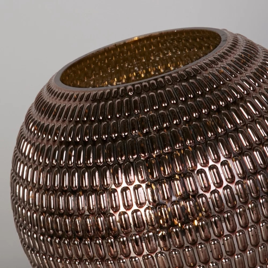 Searchlight - Lampada da tavolo LED MILA LED/0,6W/3xAAA marrone