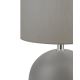 Searchlight - Lampada da tavolo 1xE14/10W/230V grigio