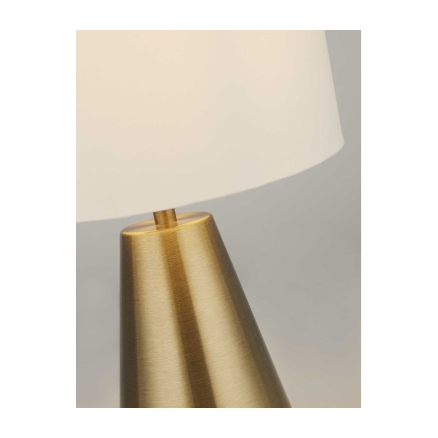 Searchlight - Lampada da tavolo 1xE14/25W/230V dorata