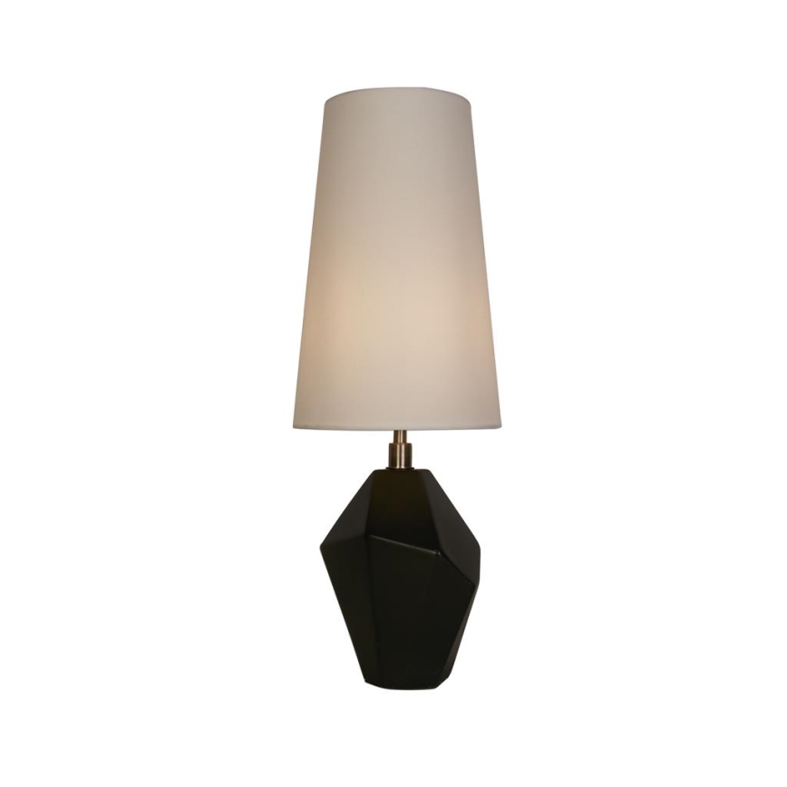 Searchlight - Lampada da tavolo APEX 1xE27/60W/230V nero/grigio