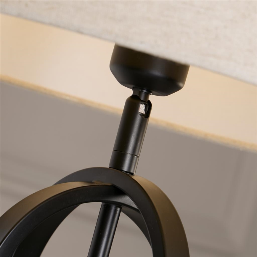 Searchlight - Lampada da tavolo CHIC 1xE27/60W/230V crema