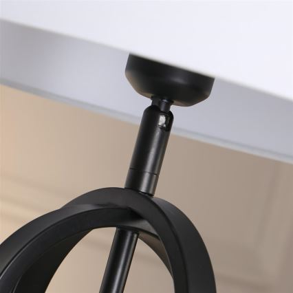 Searchlight - Lampada da tavolo CHIC 1xE27/60W/230V bianca