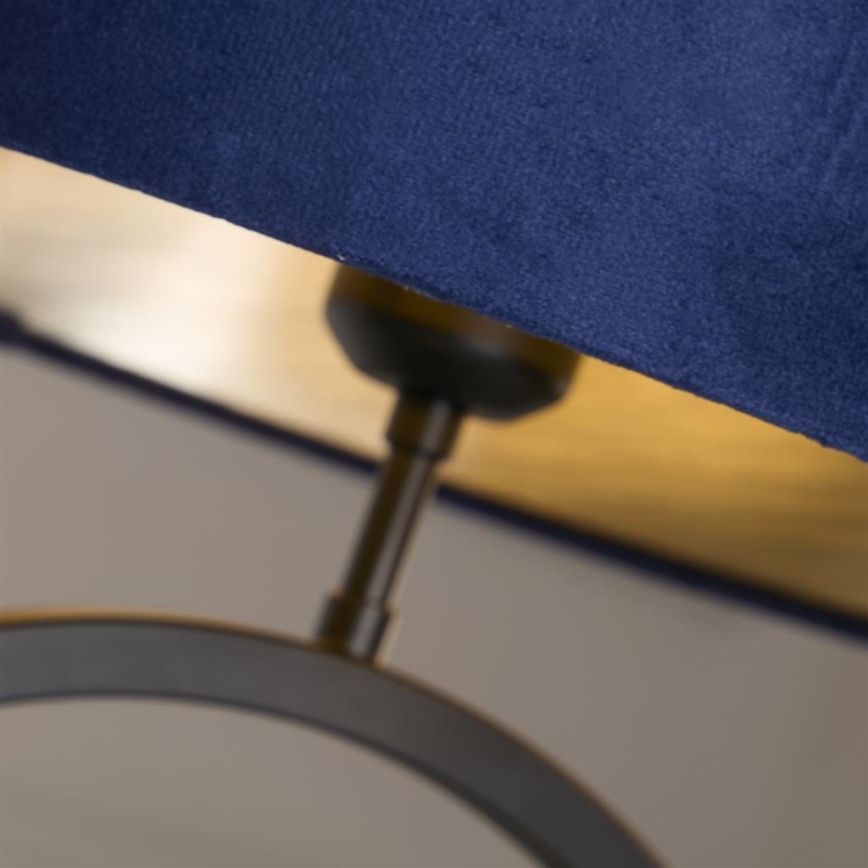 Searchlight - Lampada da tavolo ELEGANT 1xE27/60W/230V blu