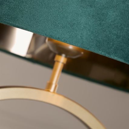 Searchlight - Lampada da tavolo ELEGANT 1xE27/60W/230V verde