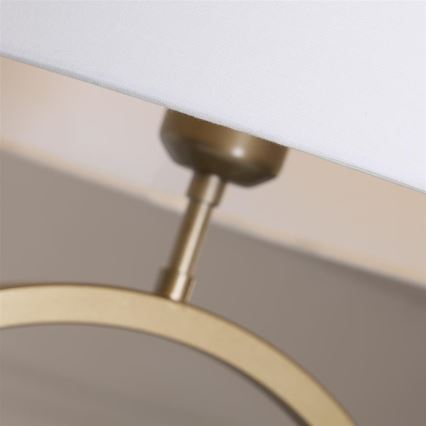 Searchlight - Lampada da tavolo ELEGANT 1xE27/60W/230V bianca