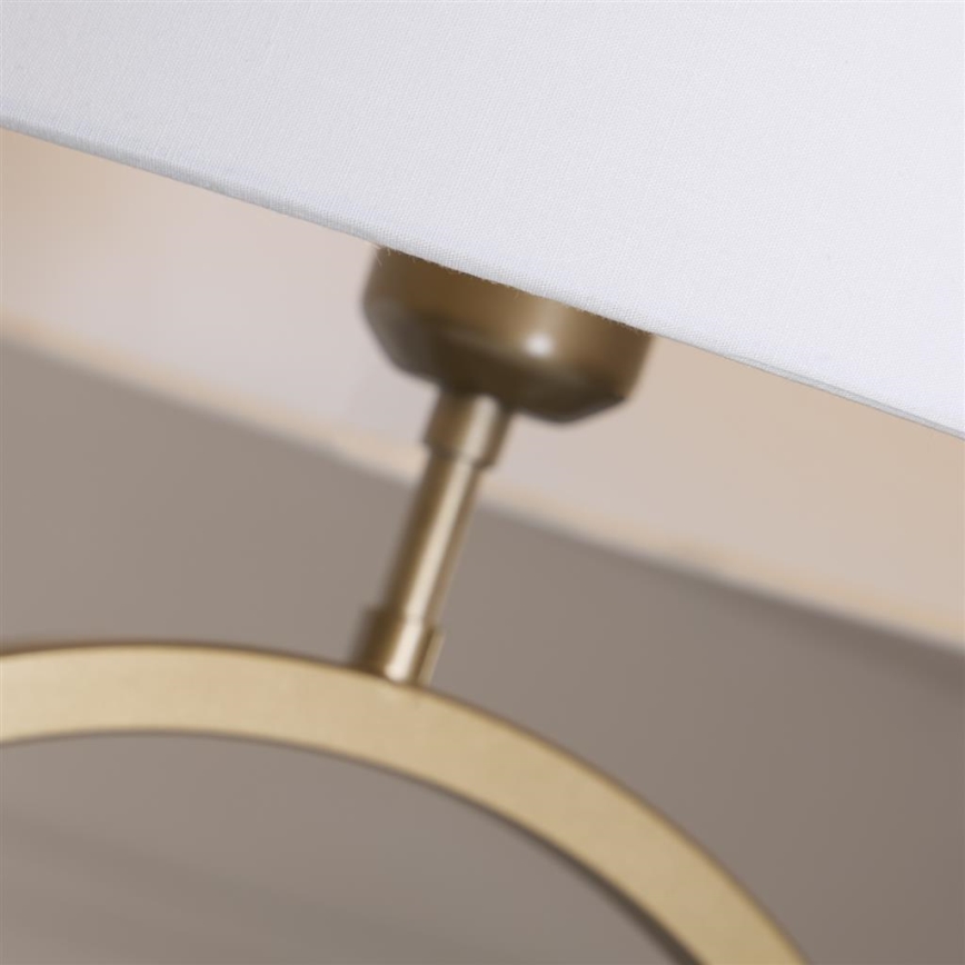 Searchlight - Lampada da tavolo ELEGANT 1xE27/60W/230V bianca