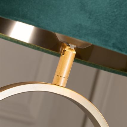 Searchlight - Lampada da tavolo MODISH 1xE27/60W/230V verde