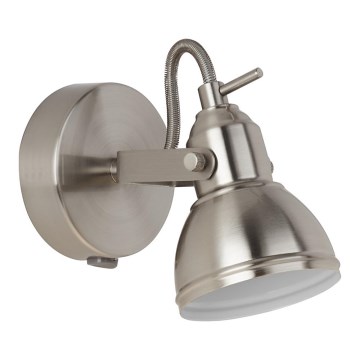 Searchlight - Faretto da parete FOCUS 1xGU10/50W/230V cromo opaco