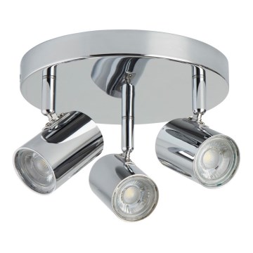 Searchlight - Faretto LED ROLLO 3xLED/4W/230V cromo lucido