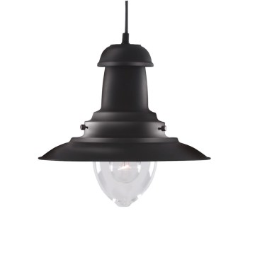 Searchlight - FISHERMAN lampada a sospensione con cavo 1xE27/60W/230V nero