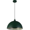 Searchlight - Lampada a sospensione con cavo MARS 1xE27/60W/230V Ø25 cm Verde