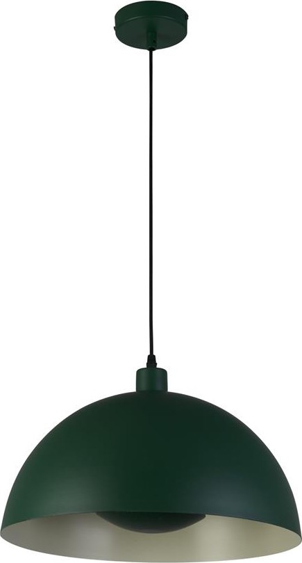 Searchlight - Lampada a sospensione con cavo MARS 1xE27/60W/230V Ø25 cm Verde