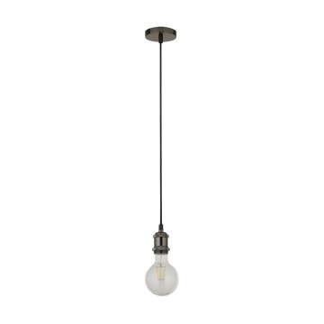 Searchlight - Lampada a sospensione con cavo SUSPENSION 1xE27/60W/230V antracite