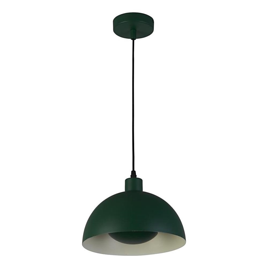 Searchlight - Lampada a sospensione MARS 1xE27/60W/230V Ø 40 cm verde