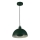 Searchlight - Lampada a sospensione MARS 1xE27/60W/230V Ø 40 cm verde