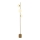 Searchlight - Lampada con piedistallo PEBBLE 3xG9/33W/230V ottone