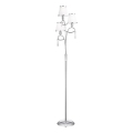 Searchlight - Lampada con piedistallo SIMPLICITY 3xE14/60W/230V cromo lucido