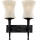 Searchlight - Lampada da parete CARTWHEEL 2xE27/60W/230V