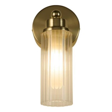 Searchlight - Lampada da parete IMPERIAL 1xG9/7W/230V ottone