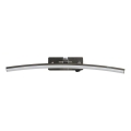 Searchlight - Lampada da quadro a LED SANTORINI LED/10,88W/230V argento