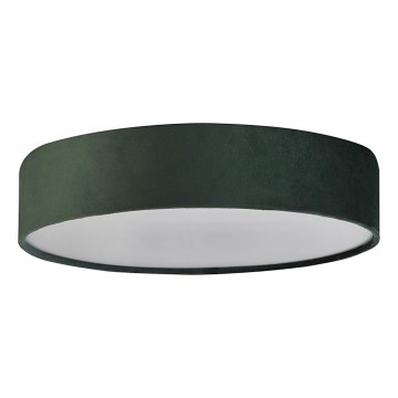 Searchlight - Lampada da soffitto DRUM 3xE27/60W/230V Verde